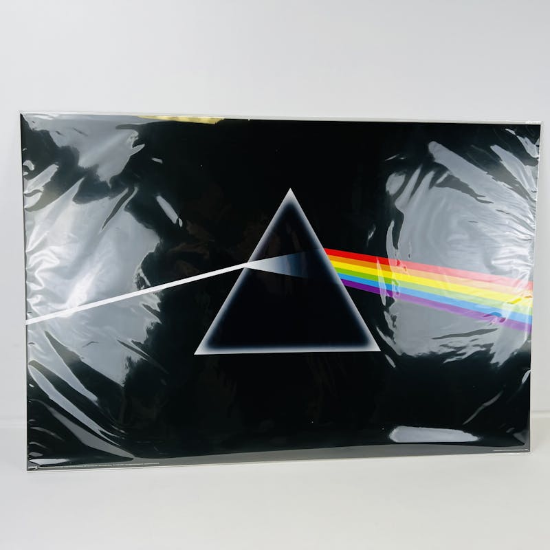 New Pink Floyd Dark Side Moon Poster w/Backer Accessories - Other