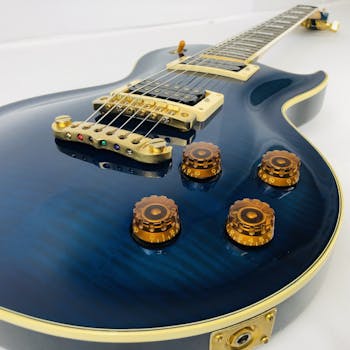 Used Aria Pro PE-850 Electric Guitars Blue Electric Guitars