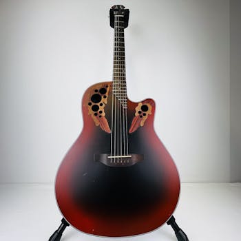 Used Ovation CELEBRITY CE44-RRB Acoustic Guitars Cherry Sunburst