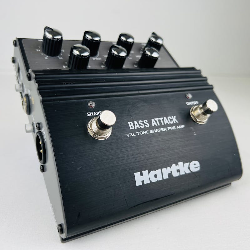 Used Hartke Bass Attack VXL Tone Shaper Pre-Amp Pedal
