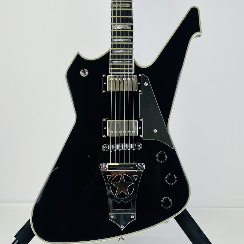 Washburn 1999 PS2000B PAUL STANLEY SIG W/OHSC Electric Guitars Black Electric Guitars