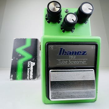 Used Ibanez TS9 VINTAGE TUBE SCREAMER Guitar Effects Distortion