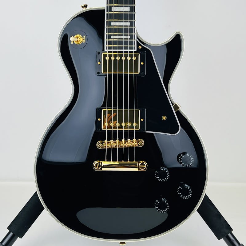 Used Epiphone 2023 LES PAUL CUSTOM EBONY Electric Guitars Black
