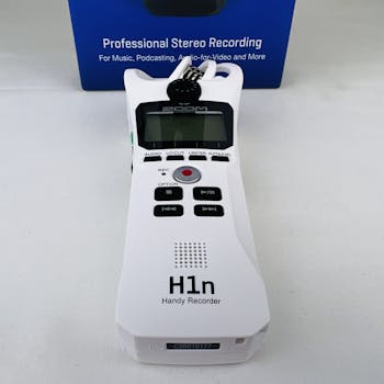  Zoom H1n Handy Recorder White Edition : Musical Instruments