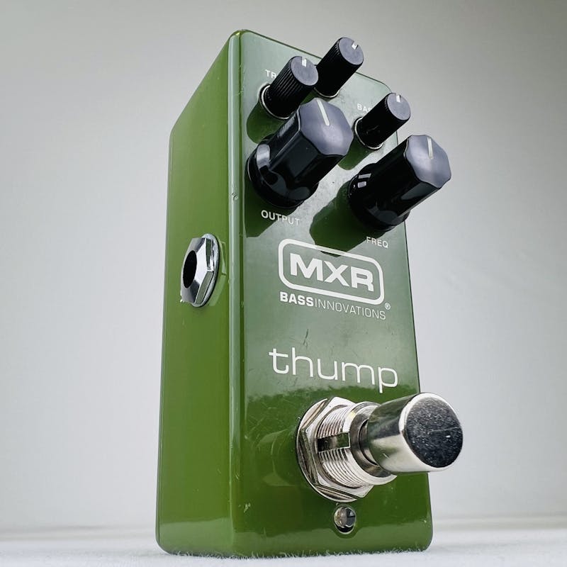 Used MXR M281 THUMP BASS PREAMP MINI PEDAL Guitar Effects