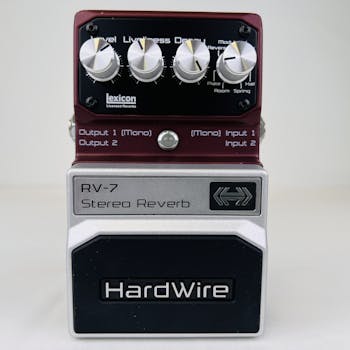 Used Digitech RV-7 Hardwire Stereo Reverb Effect Pedal