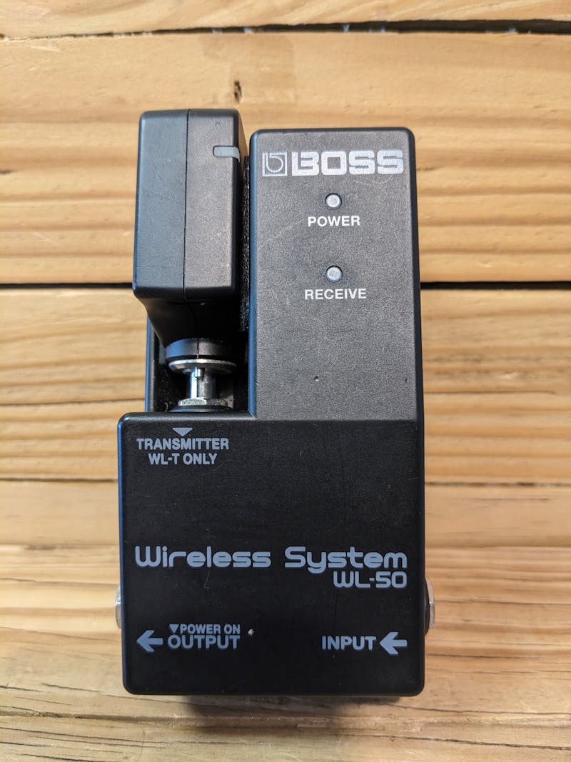 Used Boss WL-50 WIRELESS PEDAL BOARD SYSTEM Accessories - Guitars