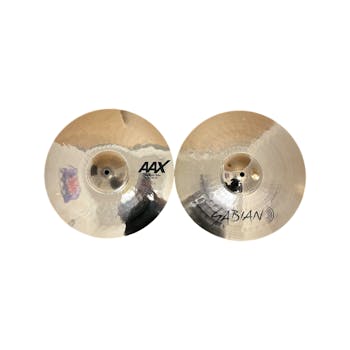 Used Sabian 14 INCH AAX HI-HATS Cymbals 14