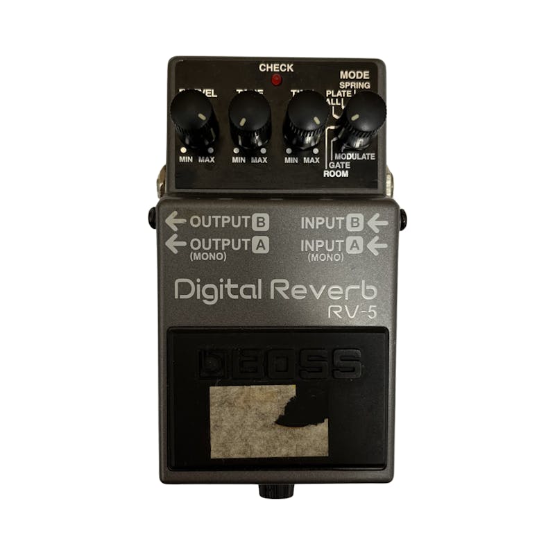 Used Boss RV-5 DIGITAL REVERB Guitar Effects Reverb Guitar Effects