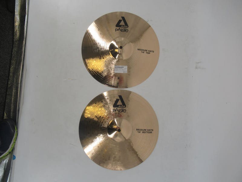 Paiste Alpha Brilliant Cymbal Medium Top Hi-Hat 14-inch 