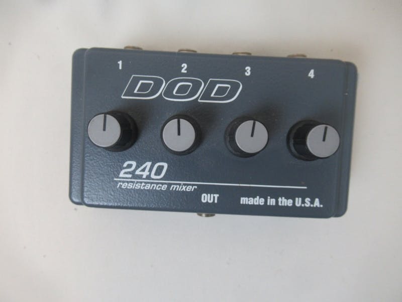 Used DOD 240 RESISTANCE MIXER Guitar Effects Guitar Effects