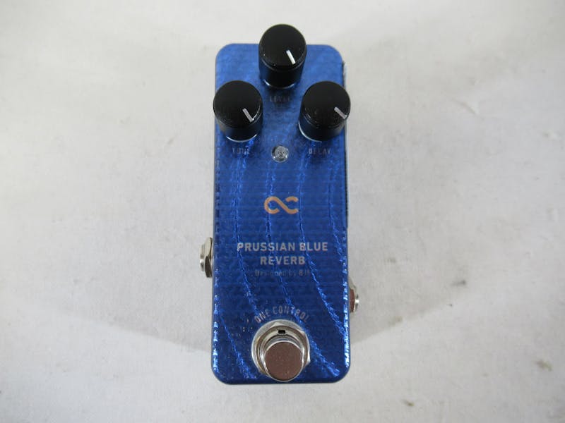 Used ONE CONTROL PRUSSIAN BLUE REVERB Guitar Effects Reverb Guitar