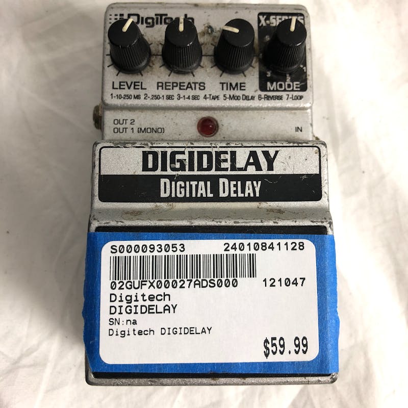 Used Digitech DIGIDELAY Guitar Effects Delay Guitar Effects